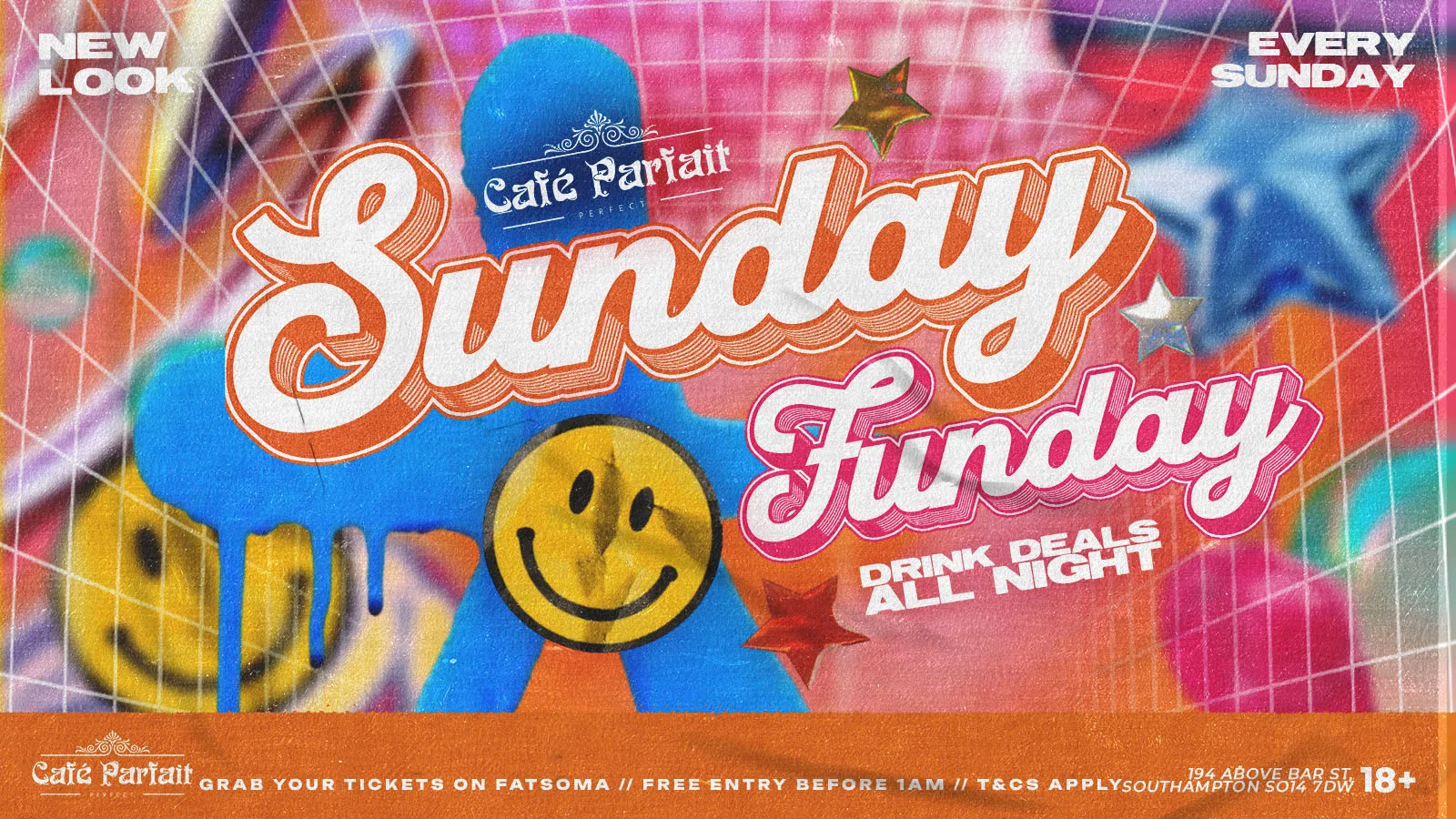 Brand new Sunday Funday! Super cheap drinks deals! at Café Parfait