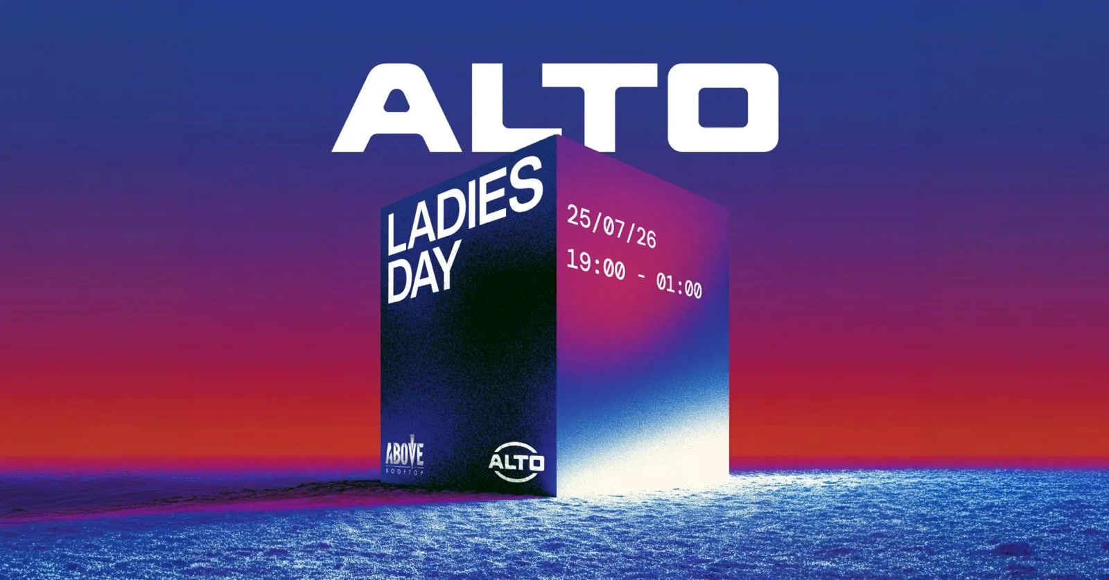 ALTO Ladies Day | 25.07.26 | ABOVE Newcastle at ABOVE