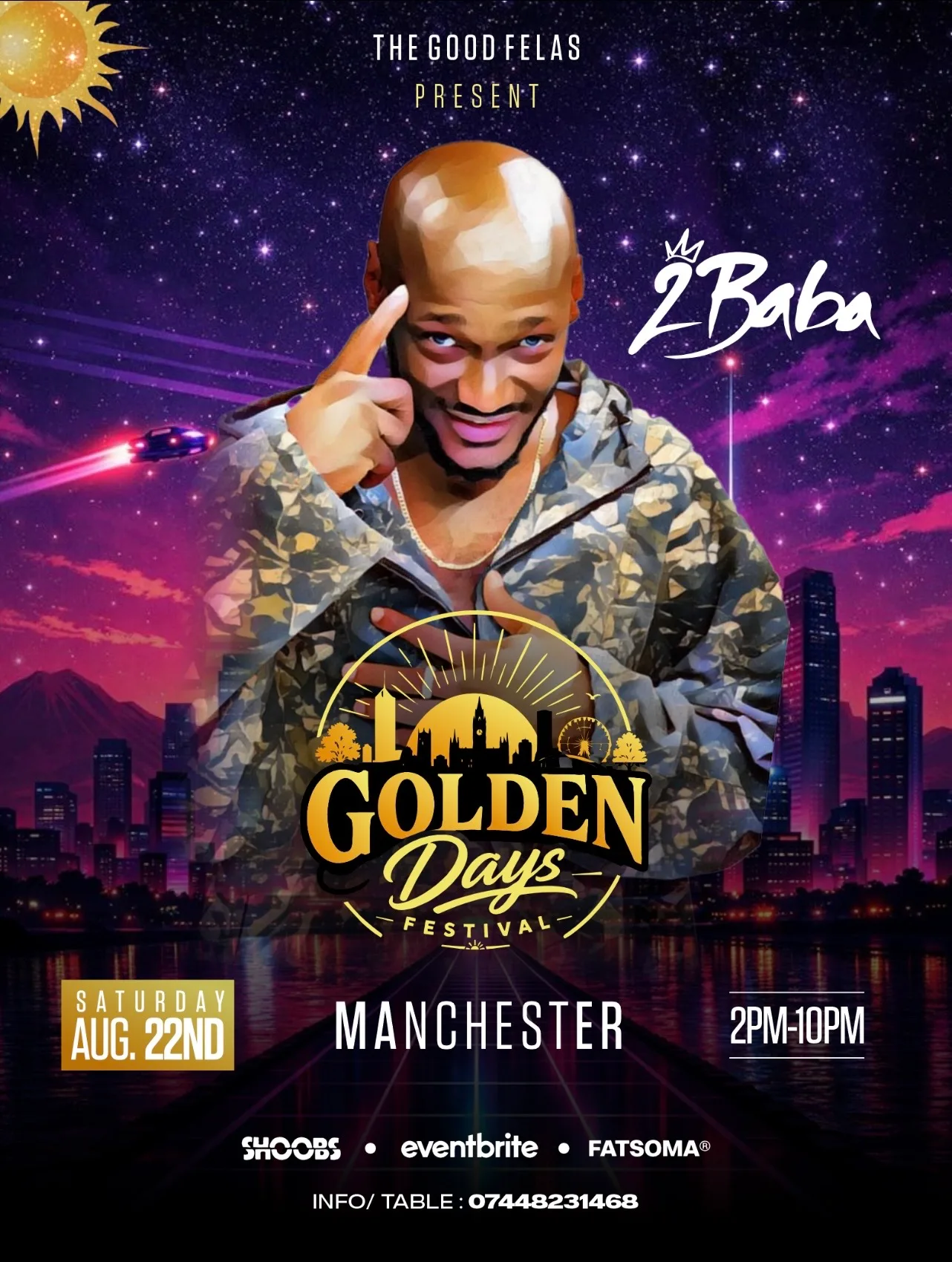 Golden Days Festival Manchester with 2BABA at CLUB94 MANCHESTER