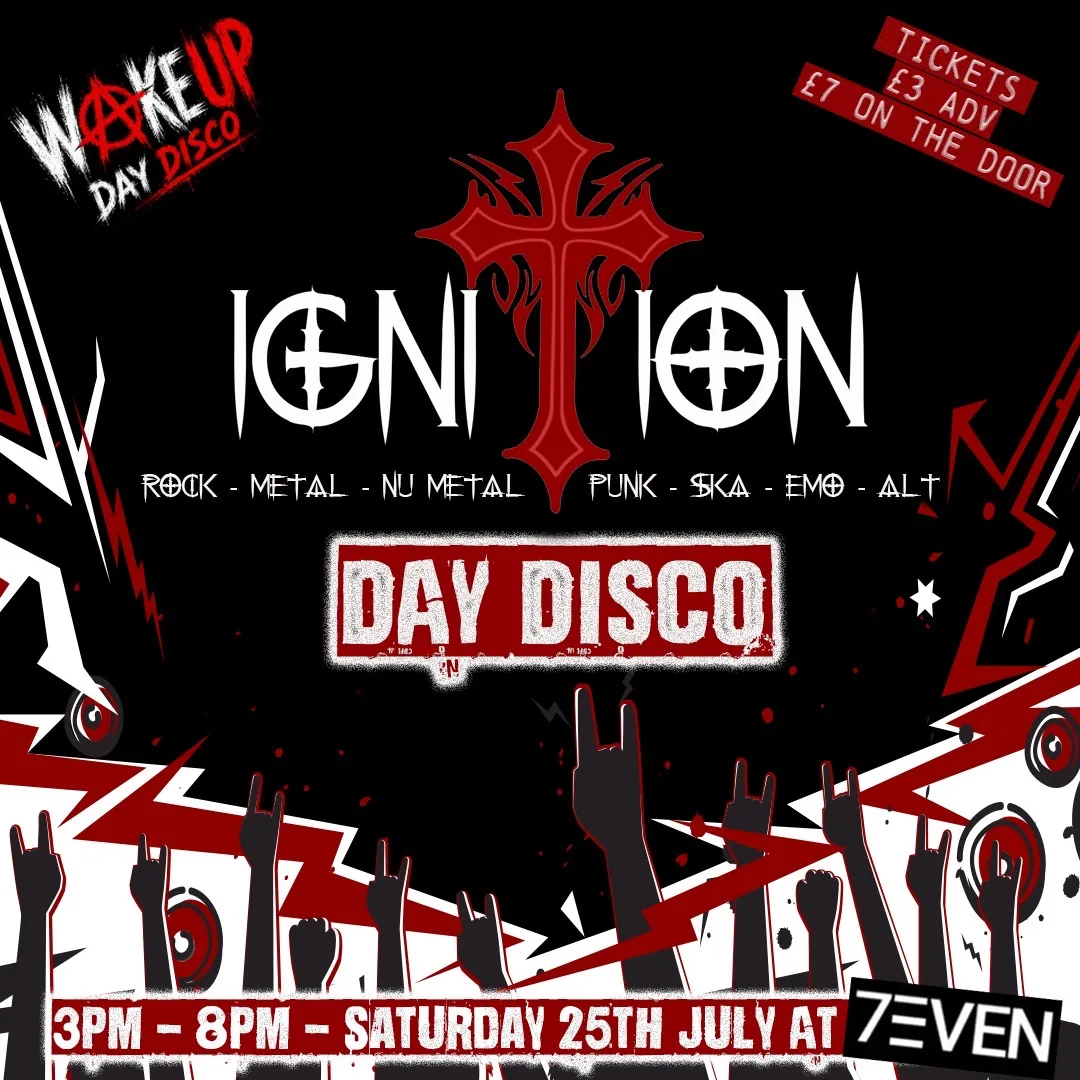 IGNITION ROCK DAY DISCO at 7even Nightclub