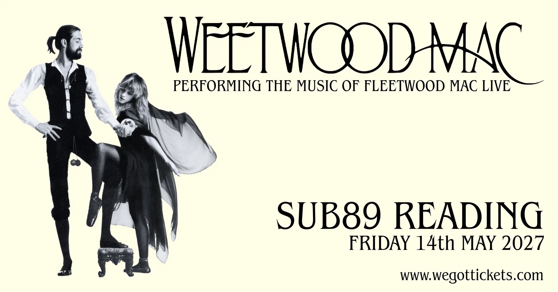 Weetwood Mac: A Tribute to Fleetwood Mac at Sub89