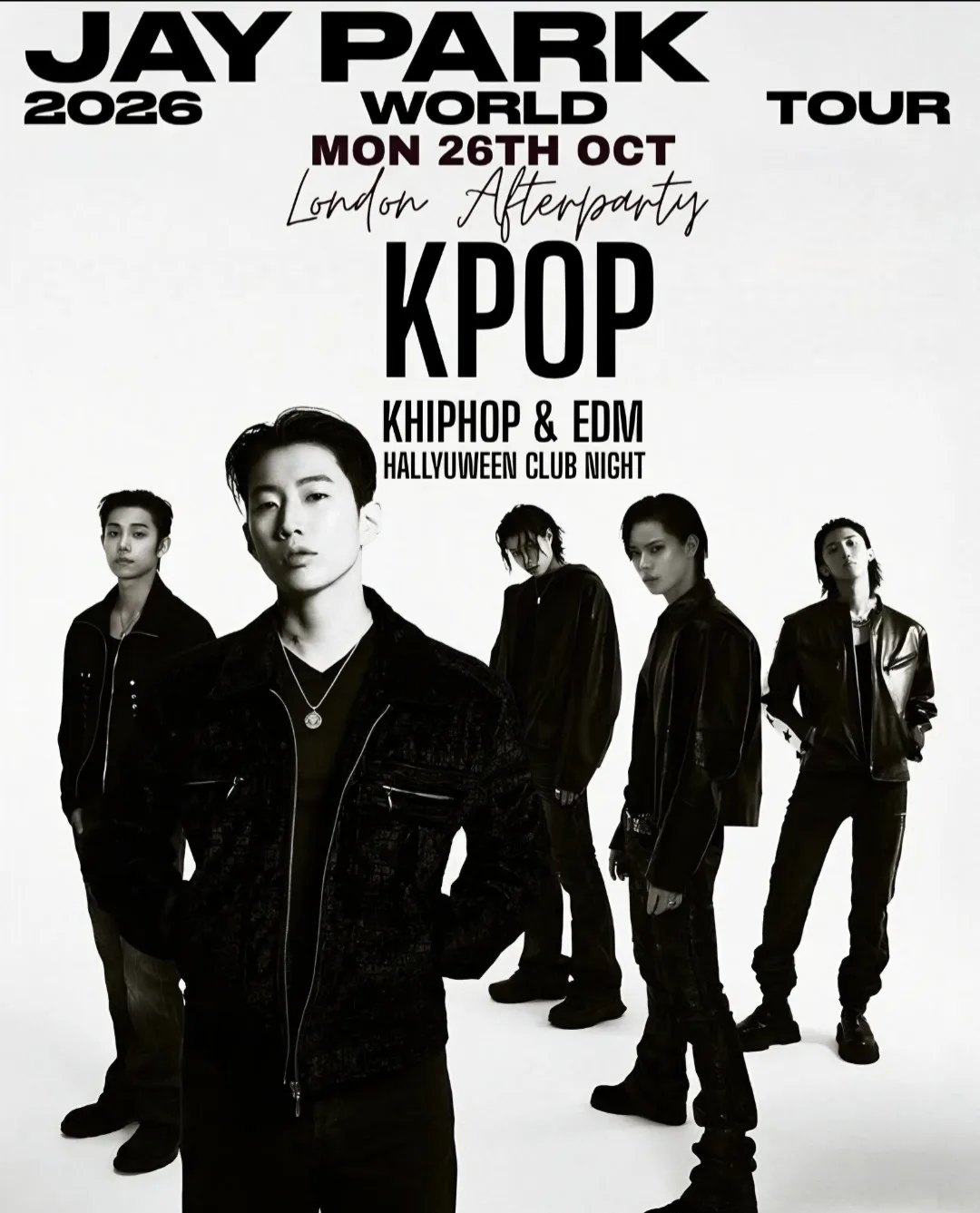JAY PARK LONDON AFTERPARTY: Hallyuween | KClub Nights x KFridays | KPop KHipHop EDM | Tickets from £5 | 26/10/26