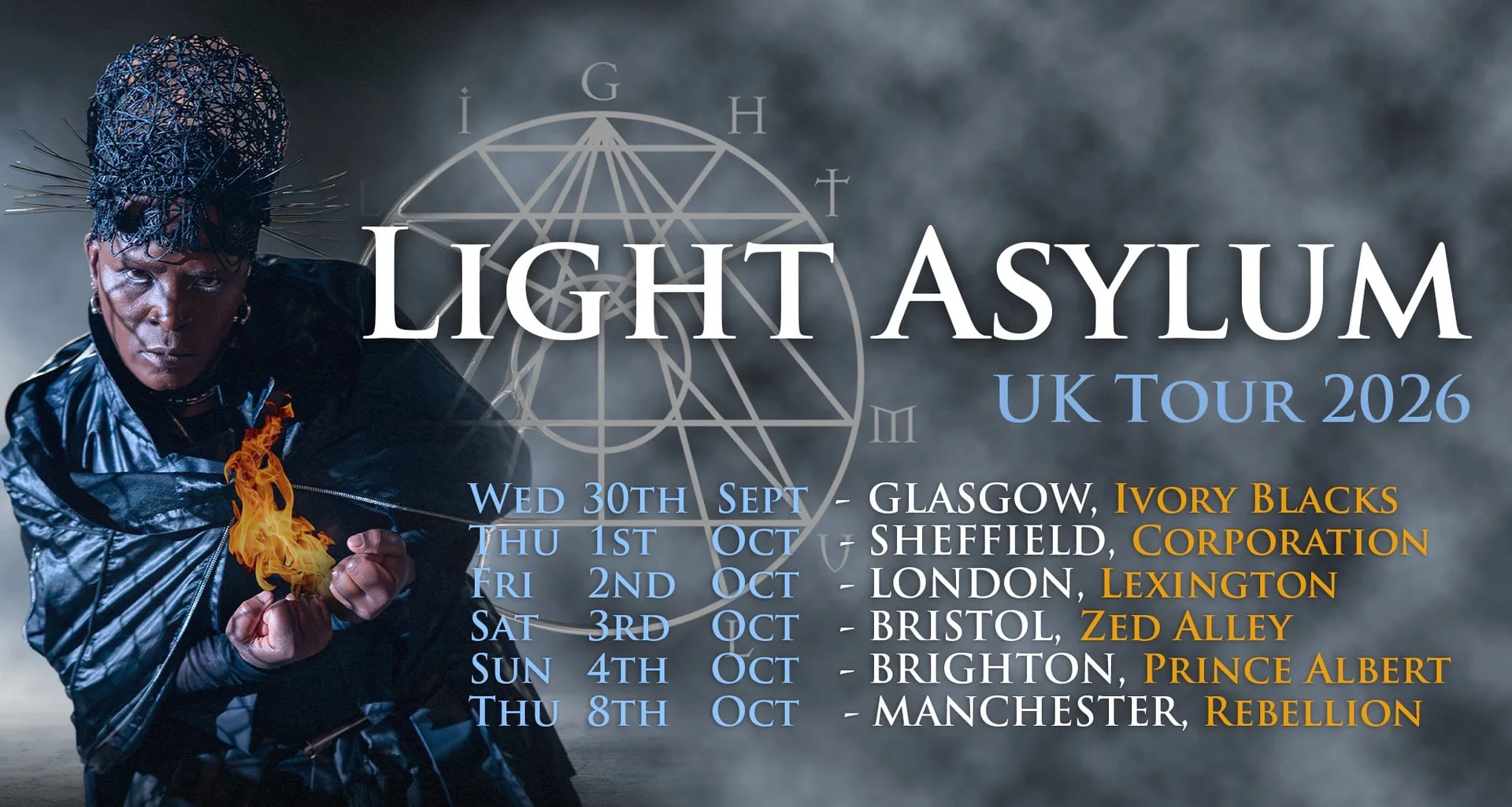 LIGHT ASYLUM (US) + Witch of the Vale