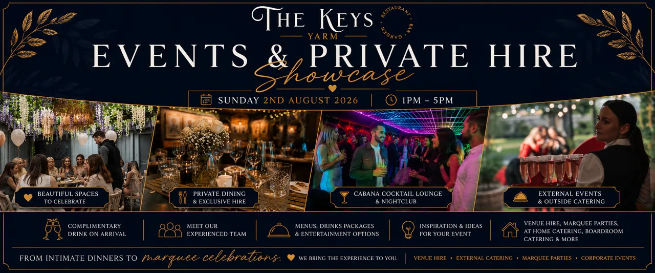 Private Hire & Events Showcase at The Keys Nightclub