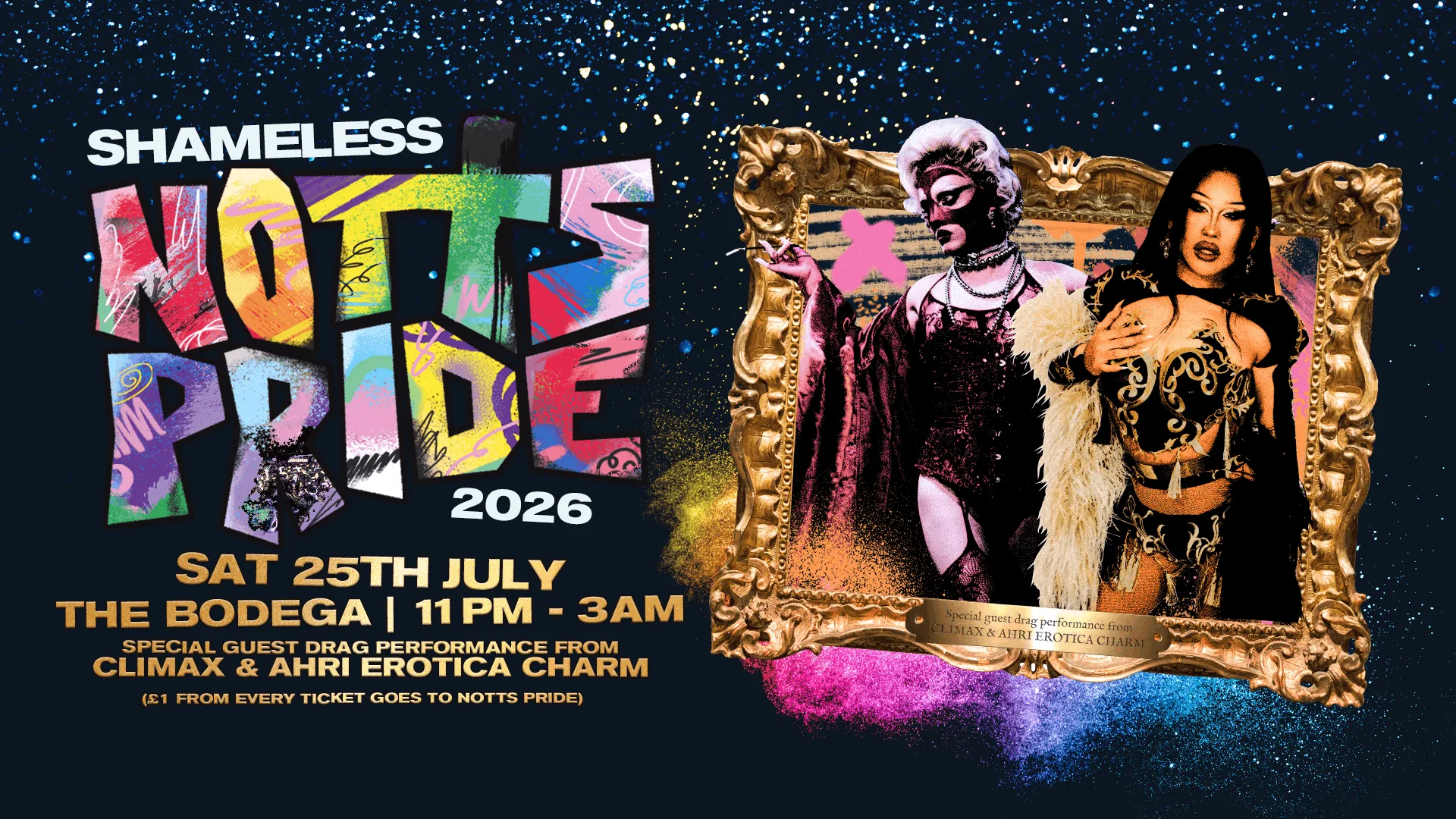 Shameless Notts Pride Special 🌈 at The Bodega Nottingham