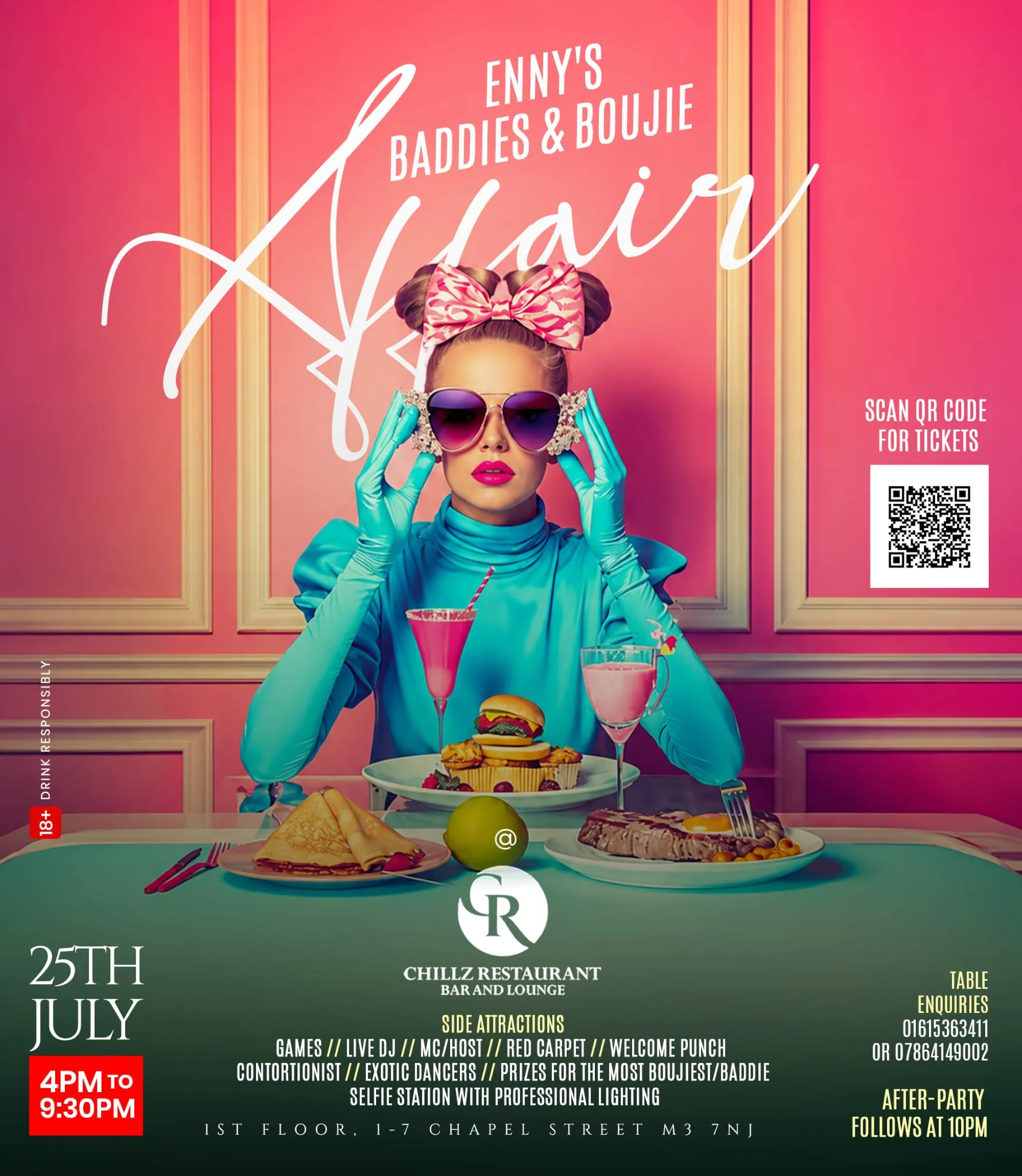 Enny’s Baddies & Boujie Affair at Chillz Restaurant Bar and Lounge
