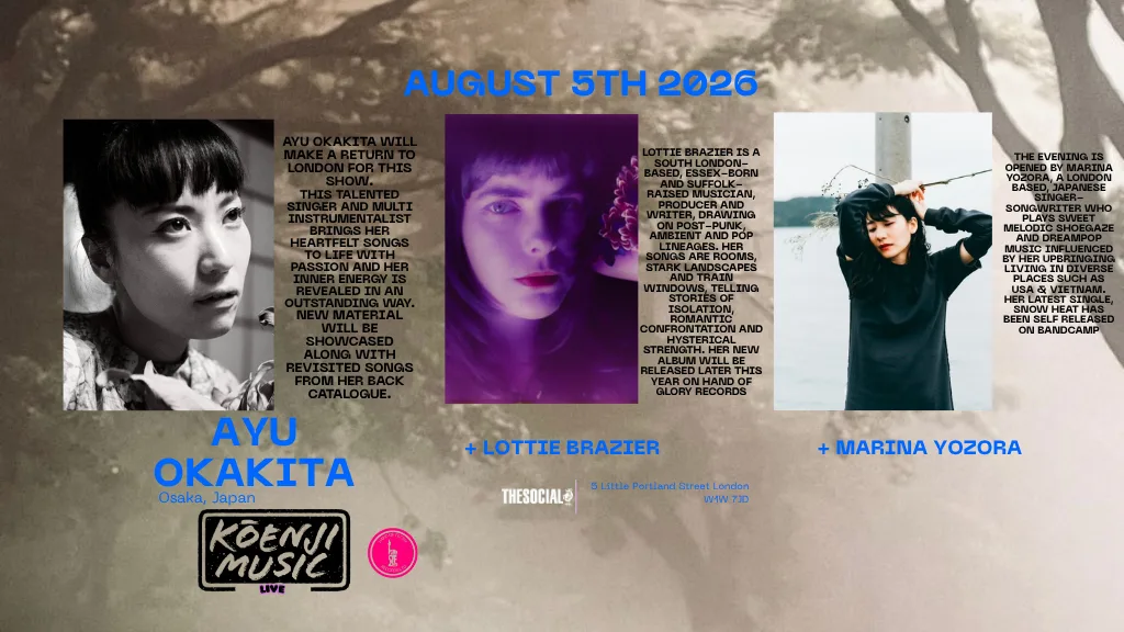 Ayu Okakita + Lottie Brazier + Marina Yozora at The Social