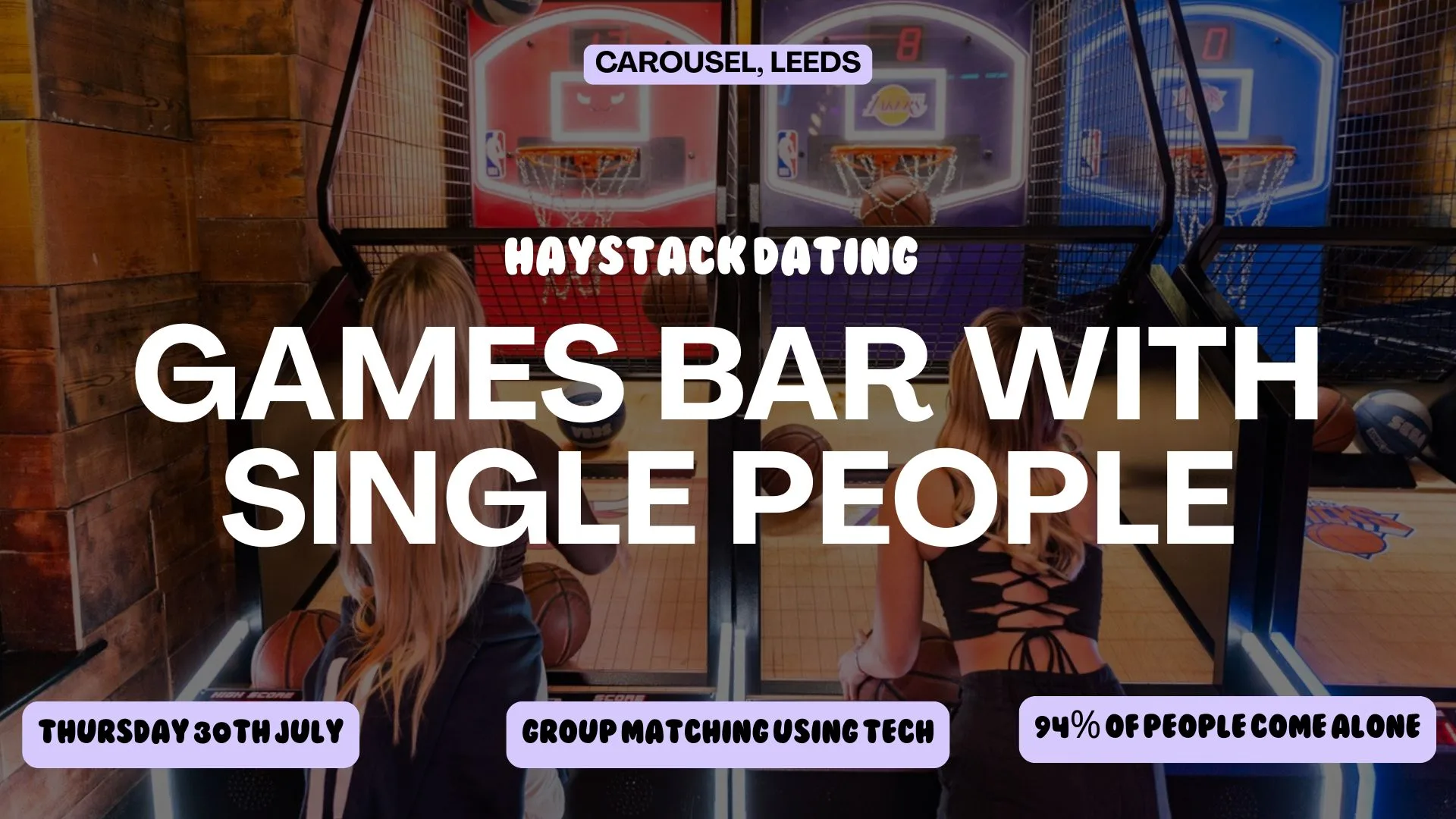SINGLES GAMES NIGHT | CAROUSEL LEEDS | THURSDAY 30TH JULY at Carousel 