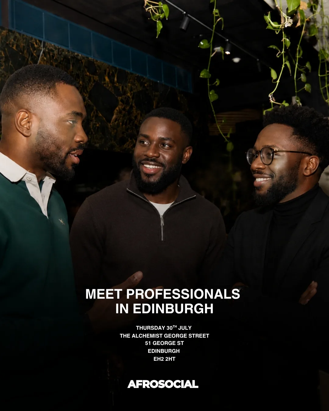 Edinburgh Professionals Mixer at The Alchemist George Street