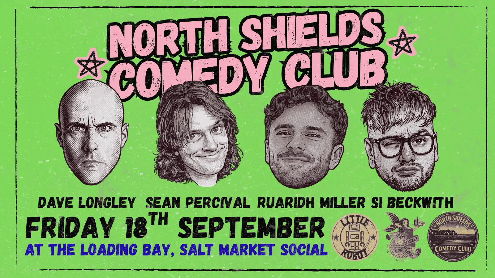 North Shields Comedy Club at Salt Market Social
