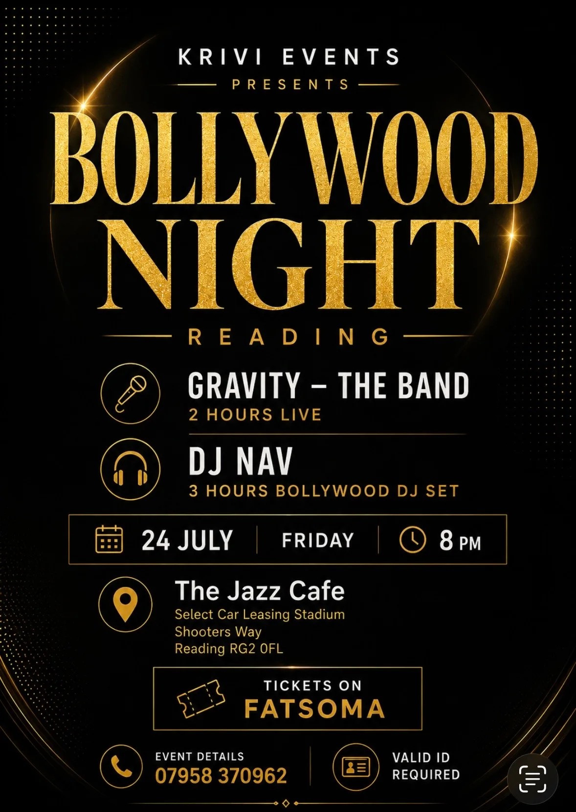 Bollywood Night - The Jazz Cafe, Reading at The Jazz Cafe