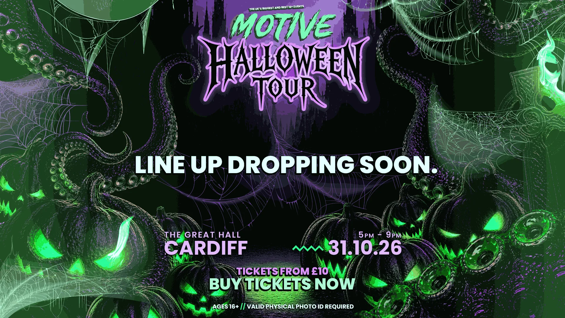 Cardiff 16+ Halloween Rave at The Great Hall