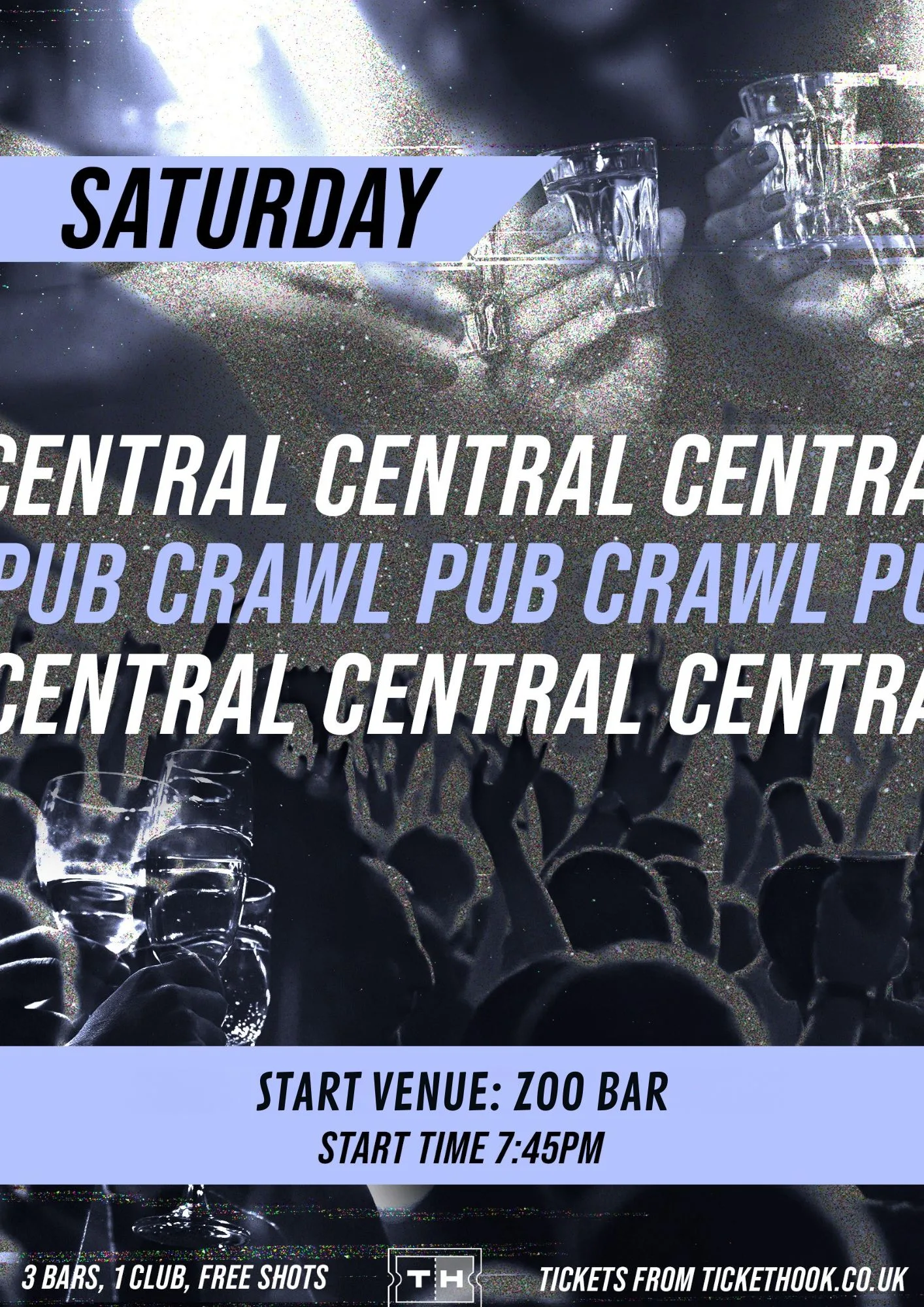 CENTRAL LONDON PUB CRAWL SATURDAY 22ND AUGUST at Zoo Bar & Club