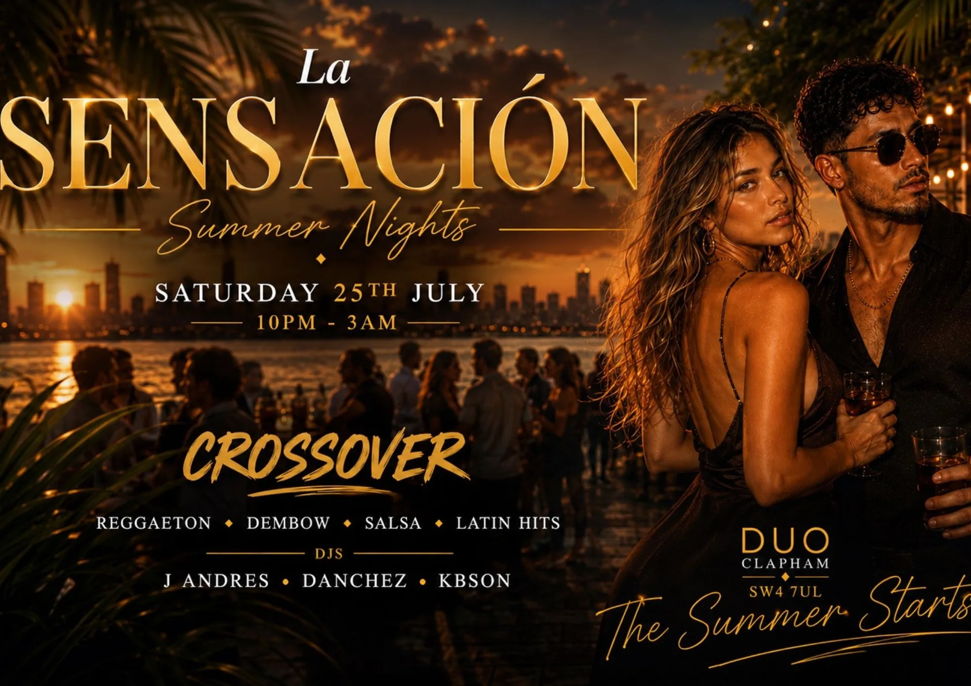 Summer nights at La Sensación at Duo