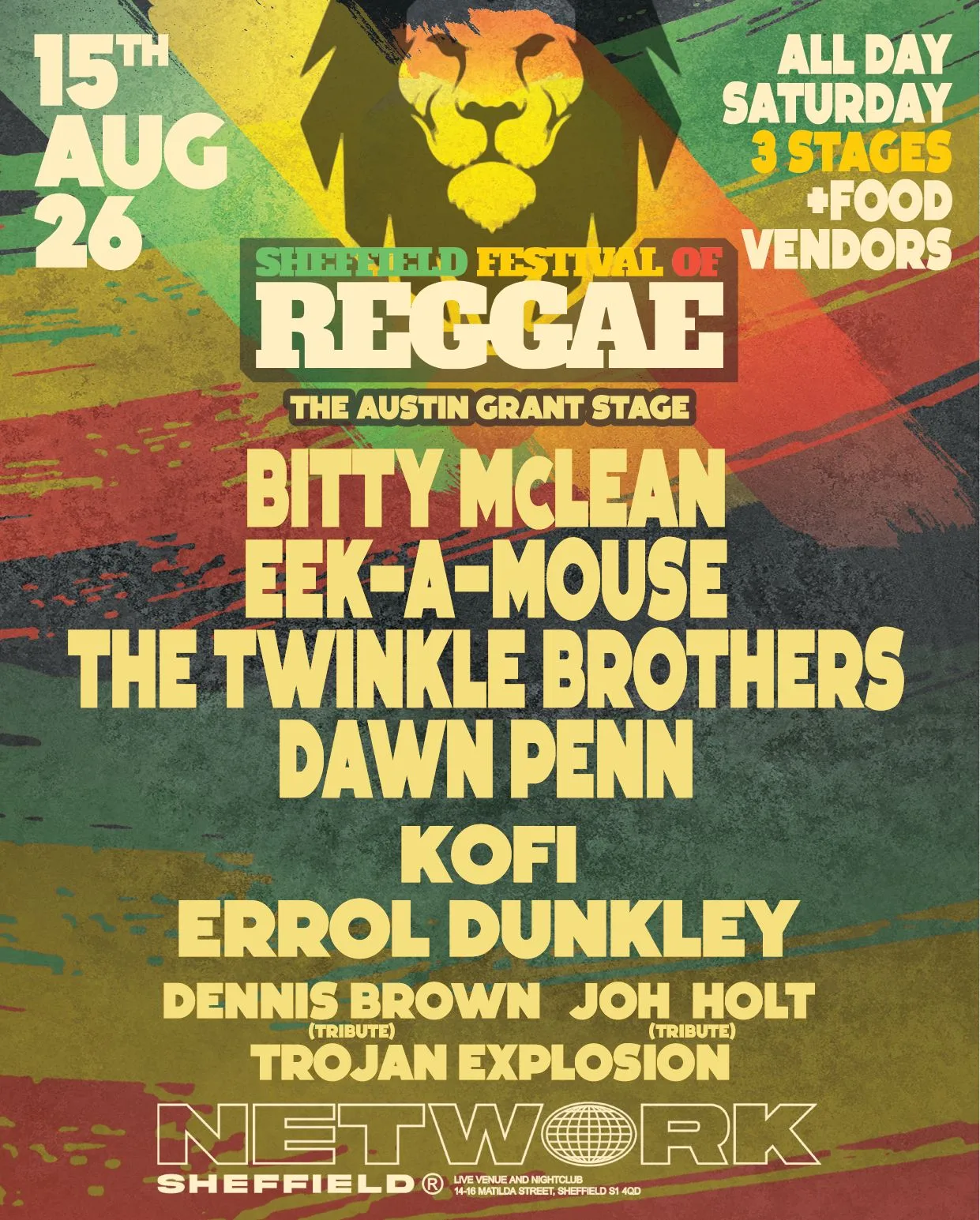 Festival of Reggae | Network 2026 at Network