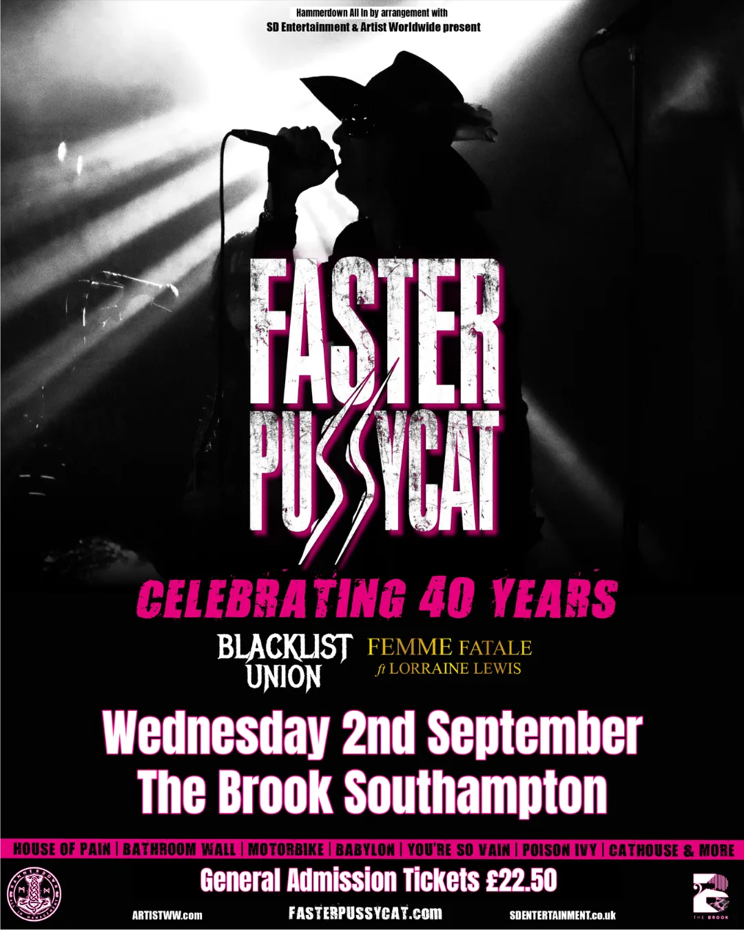Faser Pussycat - Southampton at The Brook