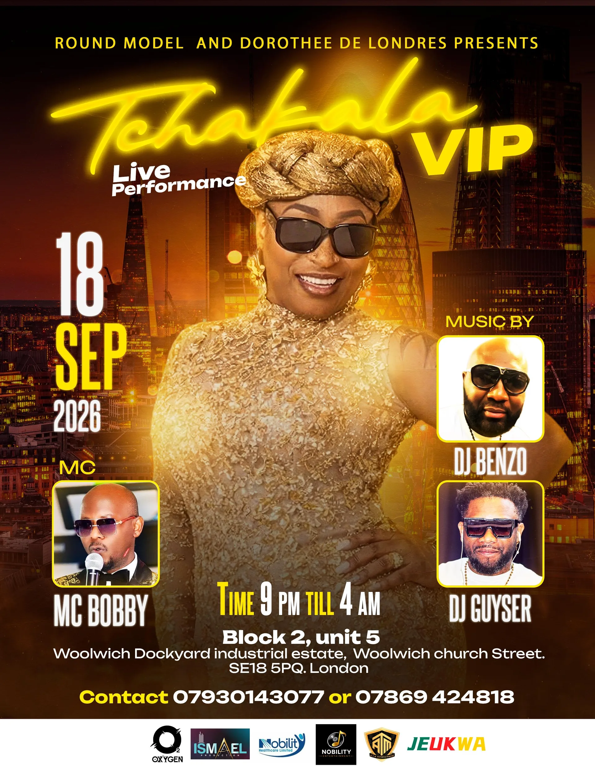 Tchakala VIP Live Performance