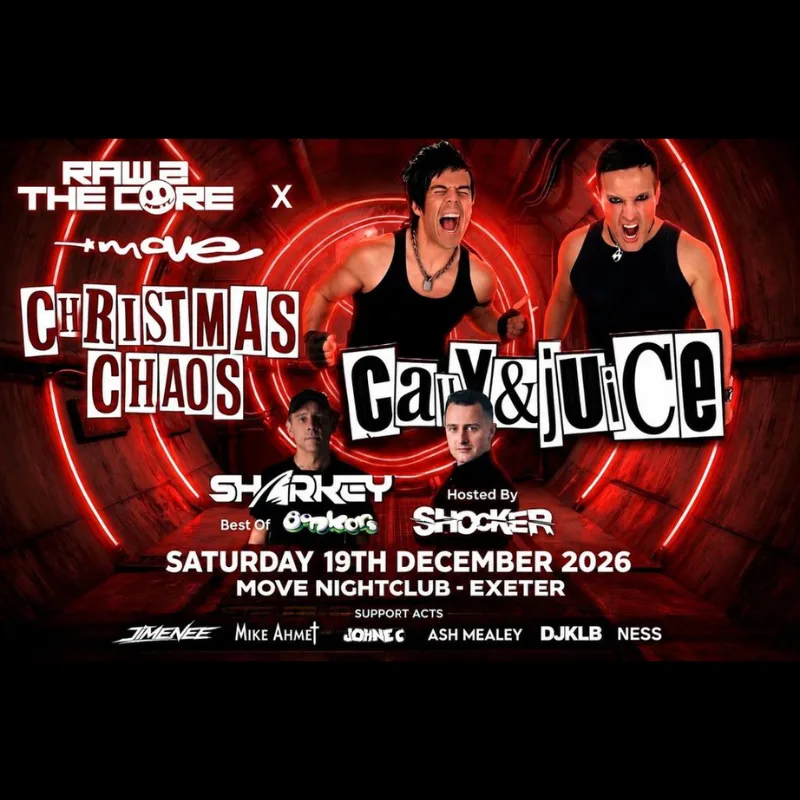 R2TC x Move - Cally & Juice - Sharkey - Shocker - 19.12.26 at Move