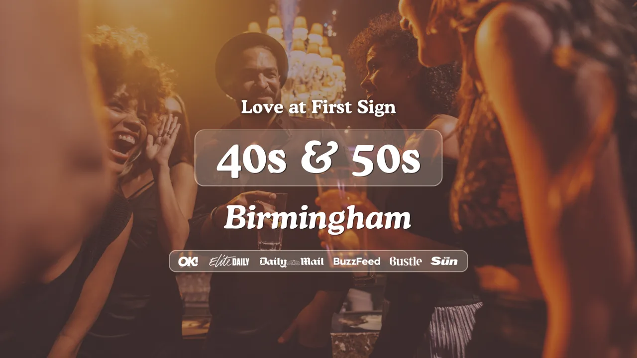 40s & 50s Singles Night at Slug and Lettuce Birmingham | Love at First Sign at Slug & Lettuce - Birmingham