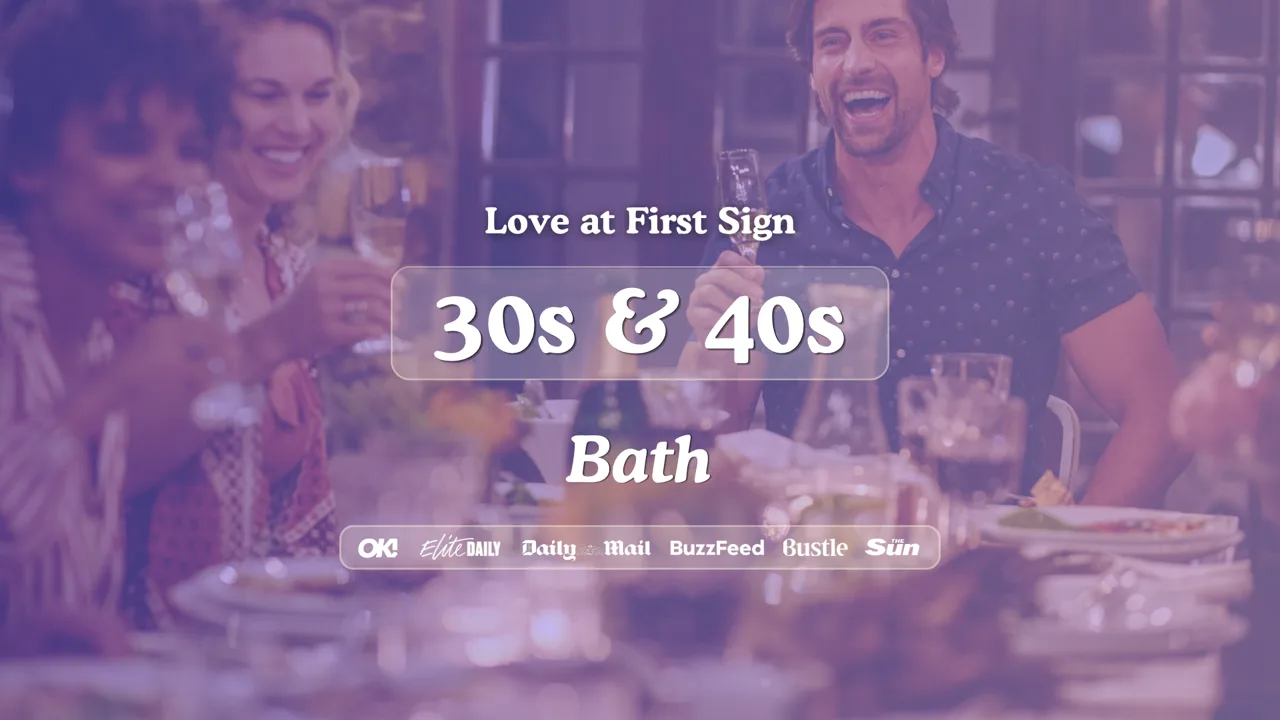 30s & 40s Singles Night at Bootlegger Bath | Love at First Sign at The Bootlegger Bath