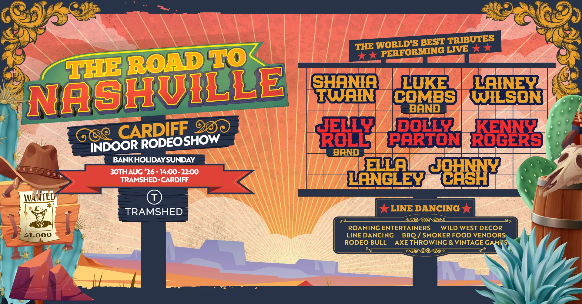 Road to Nashville Rodeo Show | Tramshed, Cardiff at Tramshed Cardiff