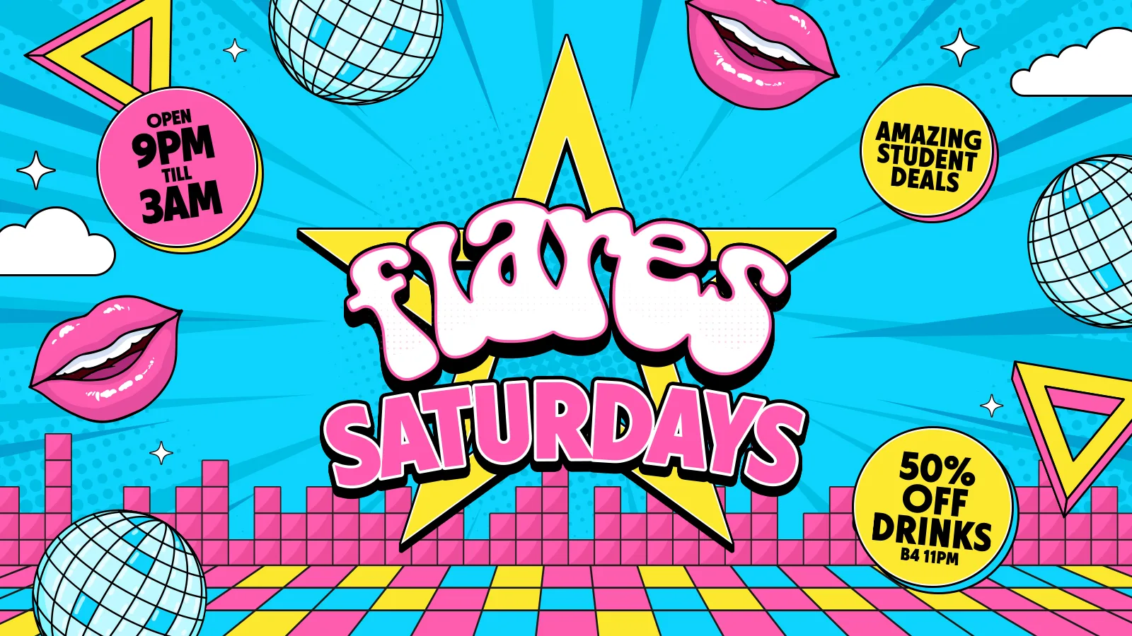 Flares Saturdays | York's BIGGEST Party! 🎉