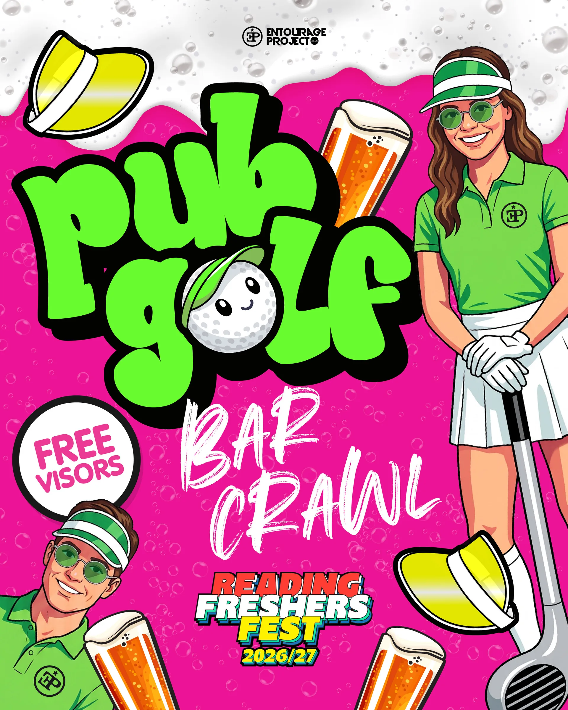 PUB GOLF BAR CRAWL⛳️ (PART OF FRESHERS FEST 26)