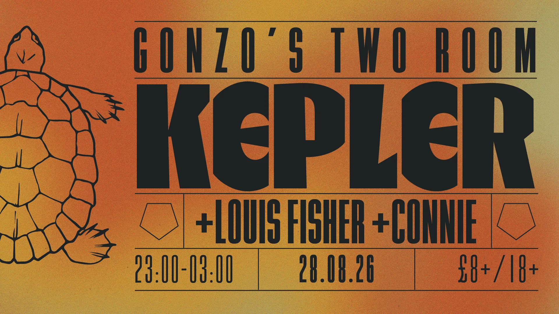 Kepler (Fuse) - Bank Holiday Special at Gonzo's Tea Room