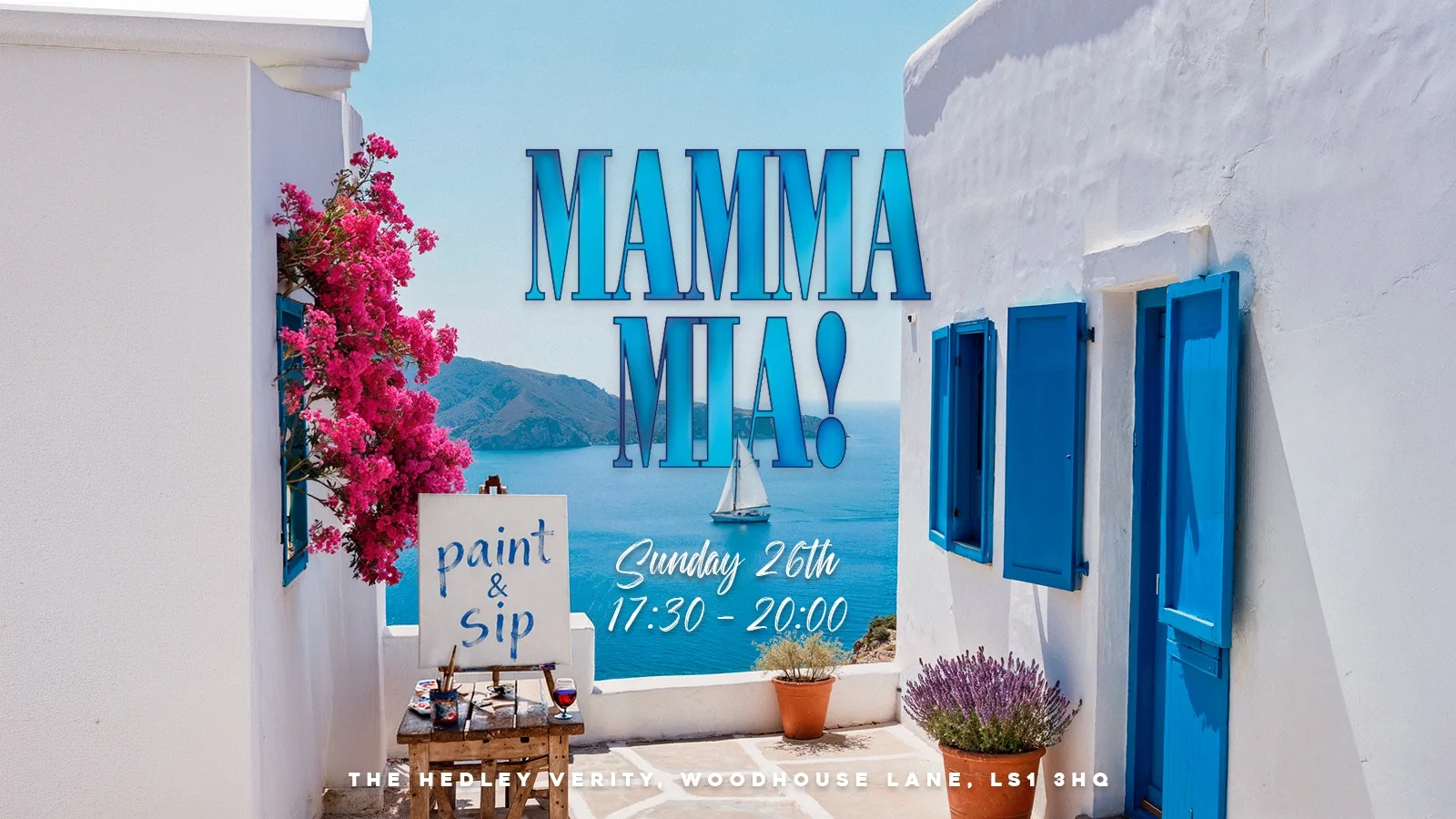 Mamma Mia! Paint & Sip at The Hedley Verity - Disco Spoons
