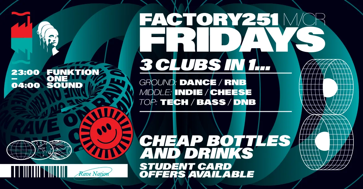 FACTORY 251 FRIDAYS at FAC251 - Factory Manchester