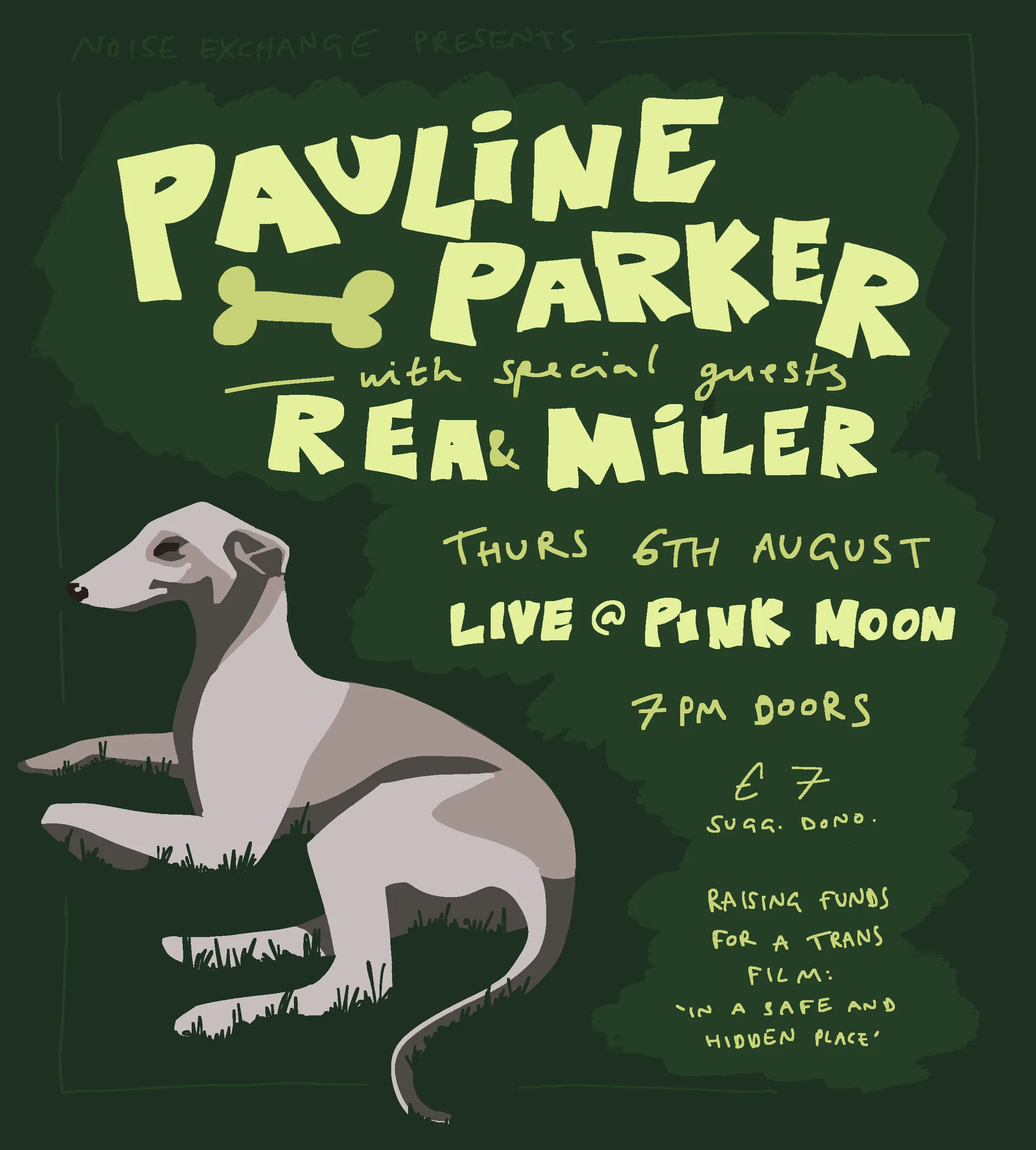 Pauline Parker (M. Woodroe), Miler & Rea at the Pink Moon at Pink Moon