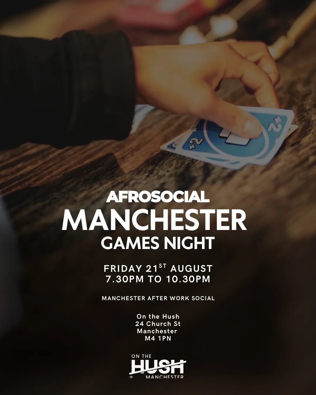 Manchester Games Night at On The Hush - Cafe Northern Quarter & Bottomless Brunch Manchester