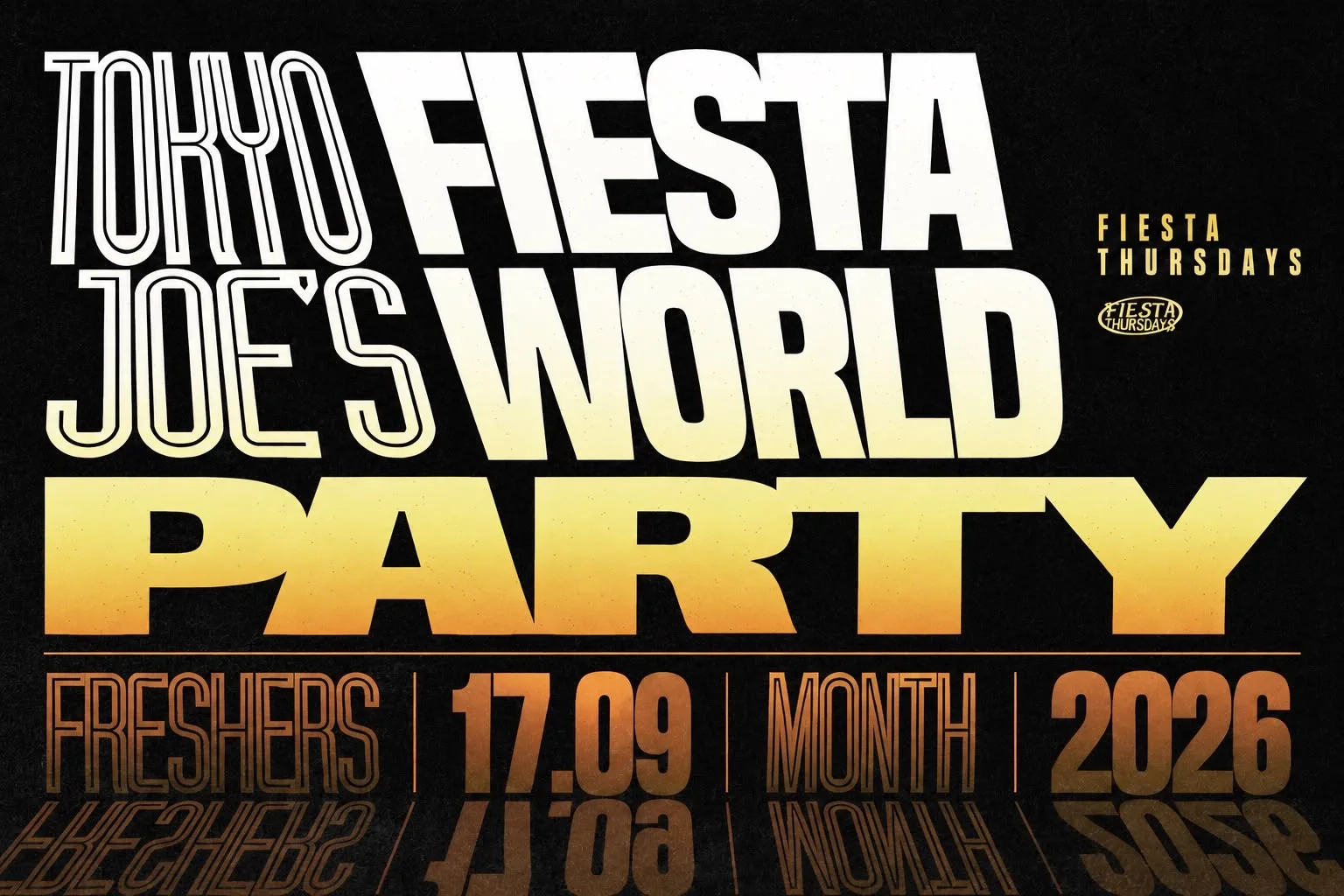 FIESTA THURSDAYS | FIESTA WORLD