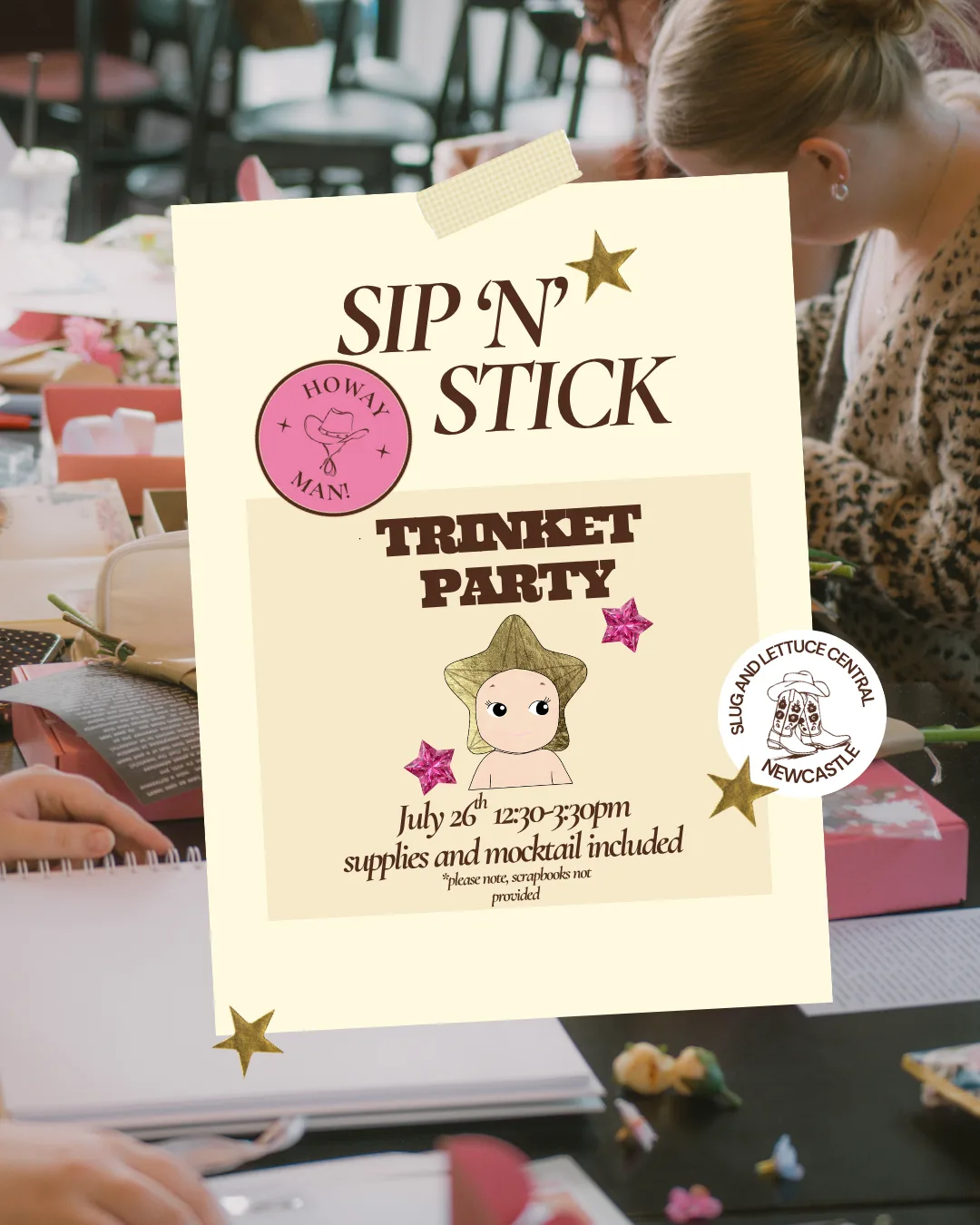 Canny groovy presents SIP ‘N’ STICK