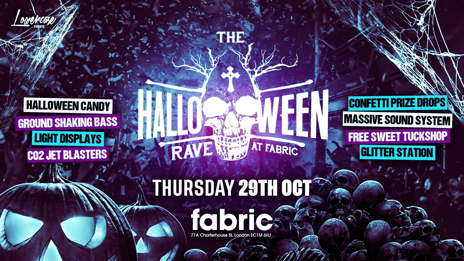 The Halloween Rave at Fabric! Halloween 2026 🏆 at fabric London