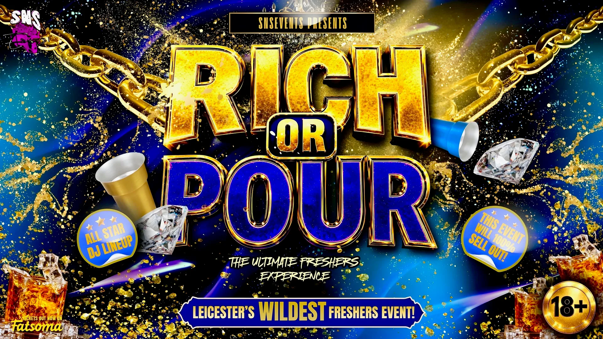 RICH OR POUR - Leicester at Olympia