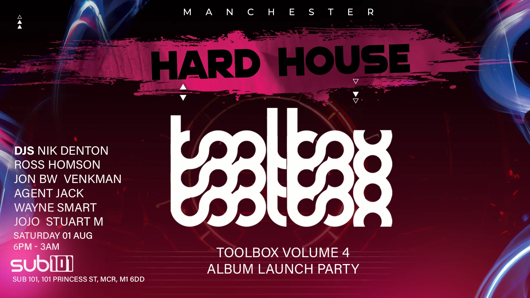 TOOLBOX RECORDINGS - VOLUME 4 ALBUM LAUNCH PARTY at Sub101
