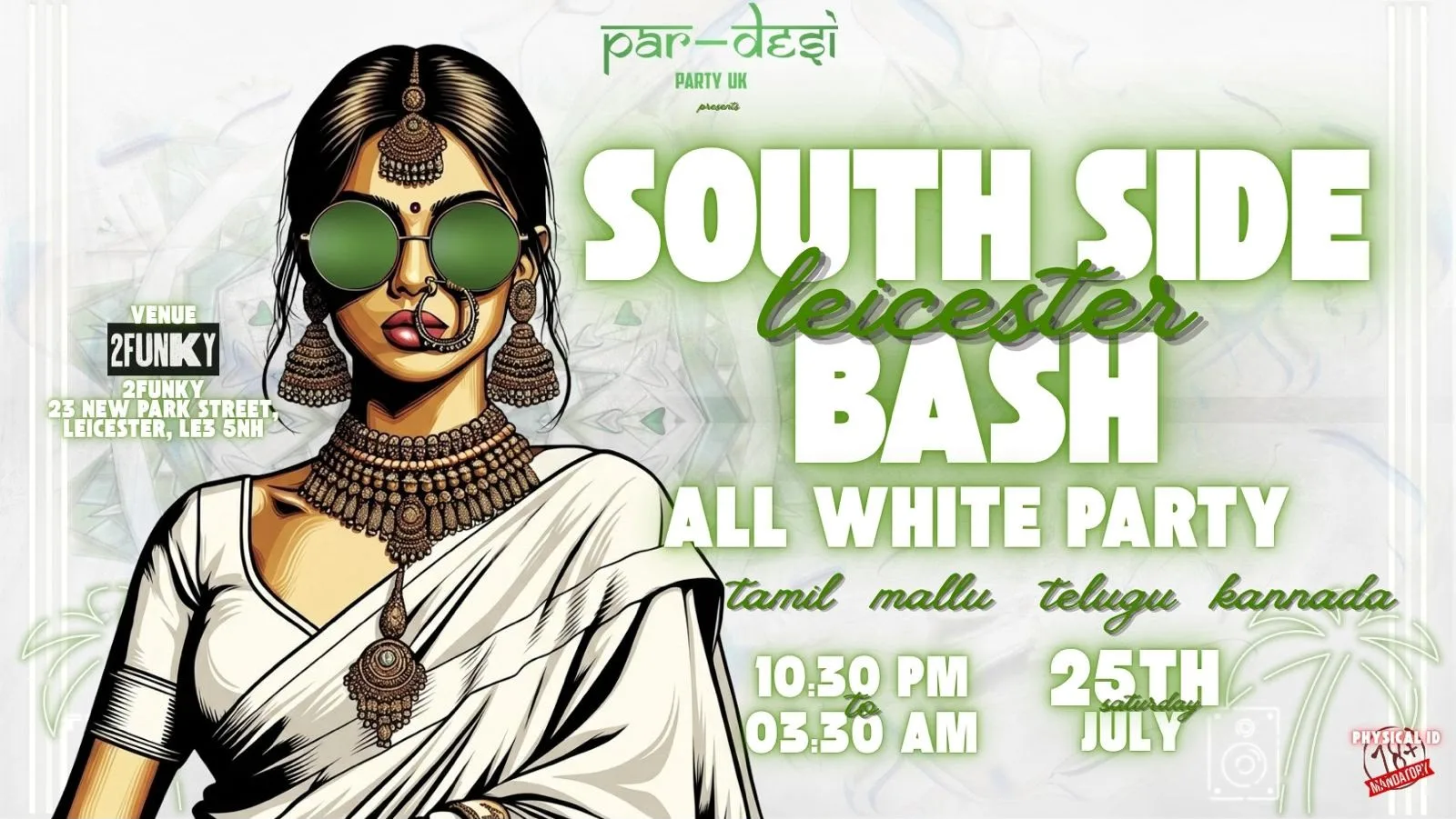 🎉🤍 SOUTH SIDE BASH - LEICESTER 🤍 🎉 at 2Funky Complex - Music & Event Venue Leicester