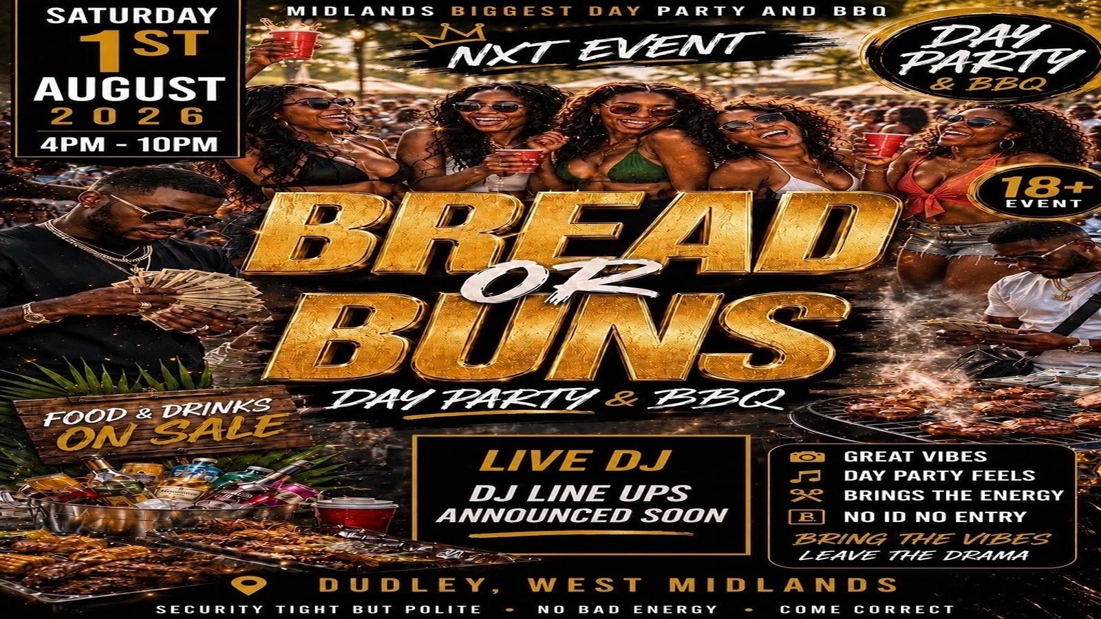 BREAD OR BUNS at TBA 