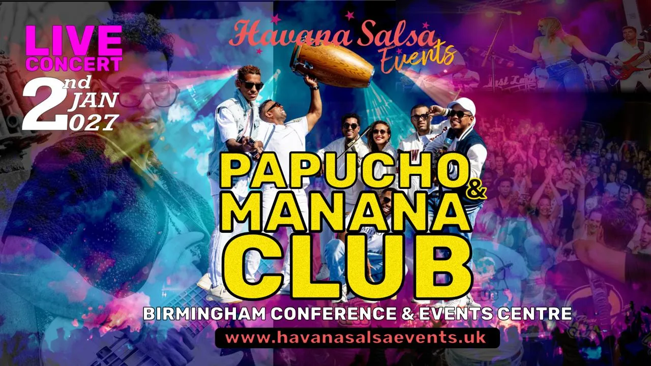 Havana Salsa New Year Festival (7th edition) Papucho Y Manana Club Live at The Birmingham Conference & Events Centre