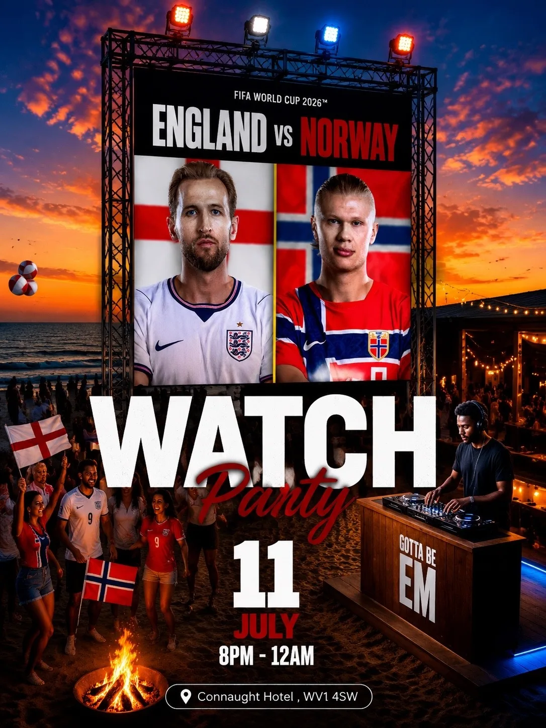 England 🏴󠁧󠁢󠁥󠁮󠁧󠁿 vs Norway 🇳🇴 Watch along
