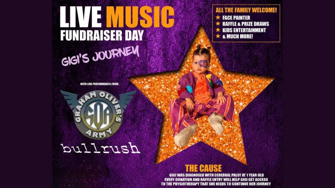 BULLRUSH / GRAHAM OLIVER’S ARMY - FUNDRAISER at Imperial Music Venue