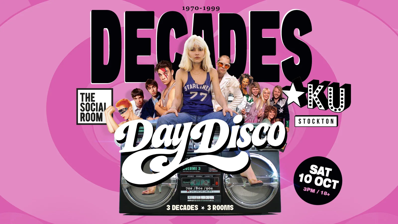 Decades Day Disco Vol.3 at KU Stockton