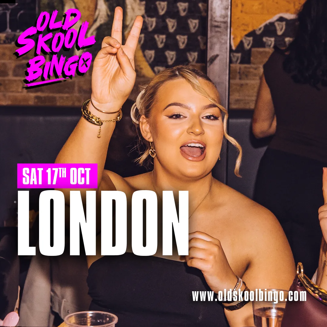 Old Skool Bingo Sat 17th October London at Duo