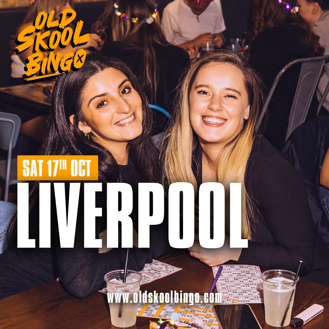 Old Skool Bingo Sat 17th October Liverpool at Deluca's, Liverpool