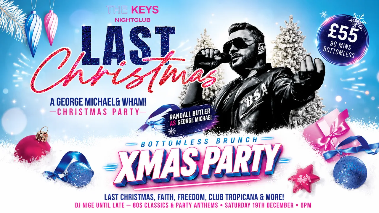 Last Christmas - A George Michael & Wham Xmas Brunch at The Keys Nightclub