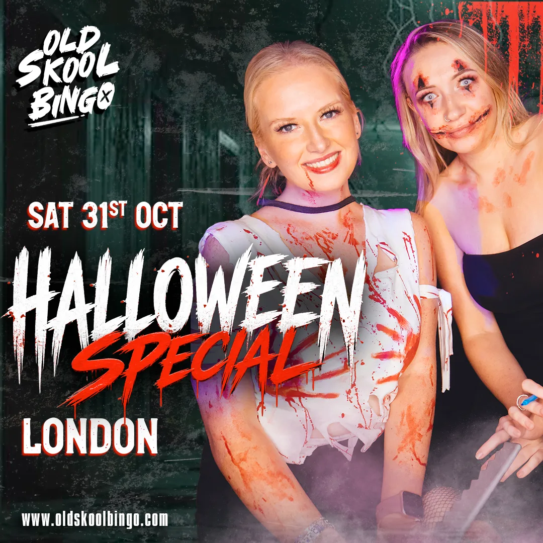 Old Skool Bingo Sat 31st October Halloween London
