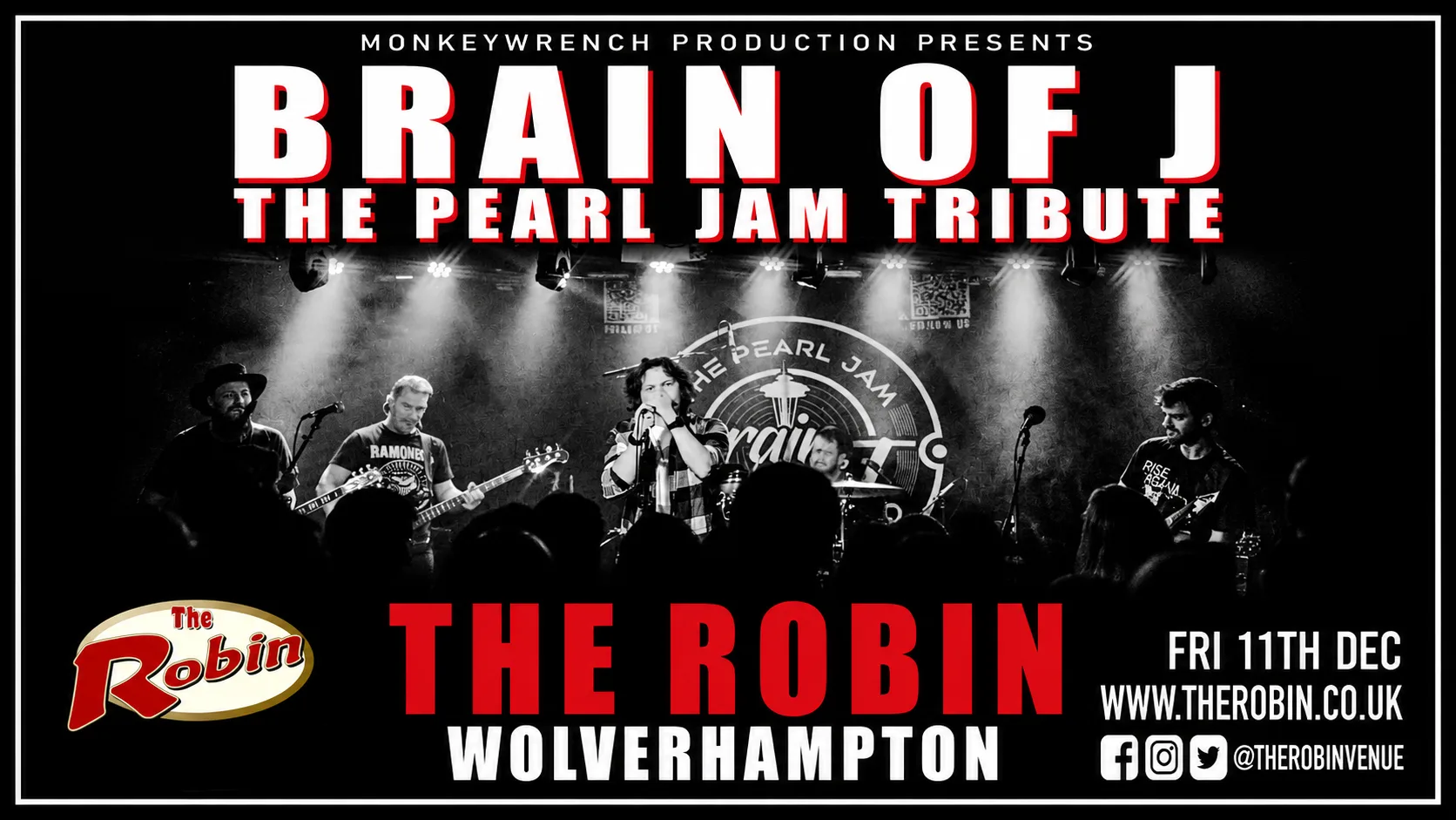 Brain of J - The Pearl Jam Tribute Band @ The Robin - Bilston