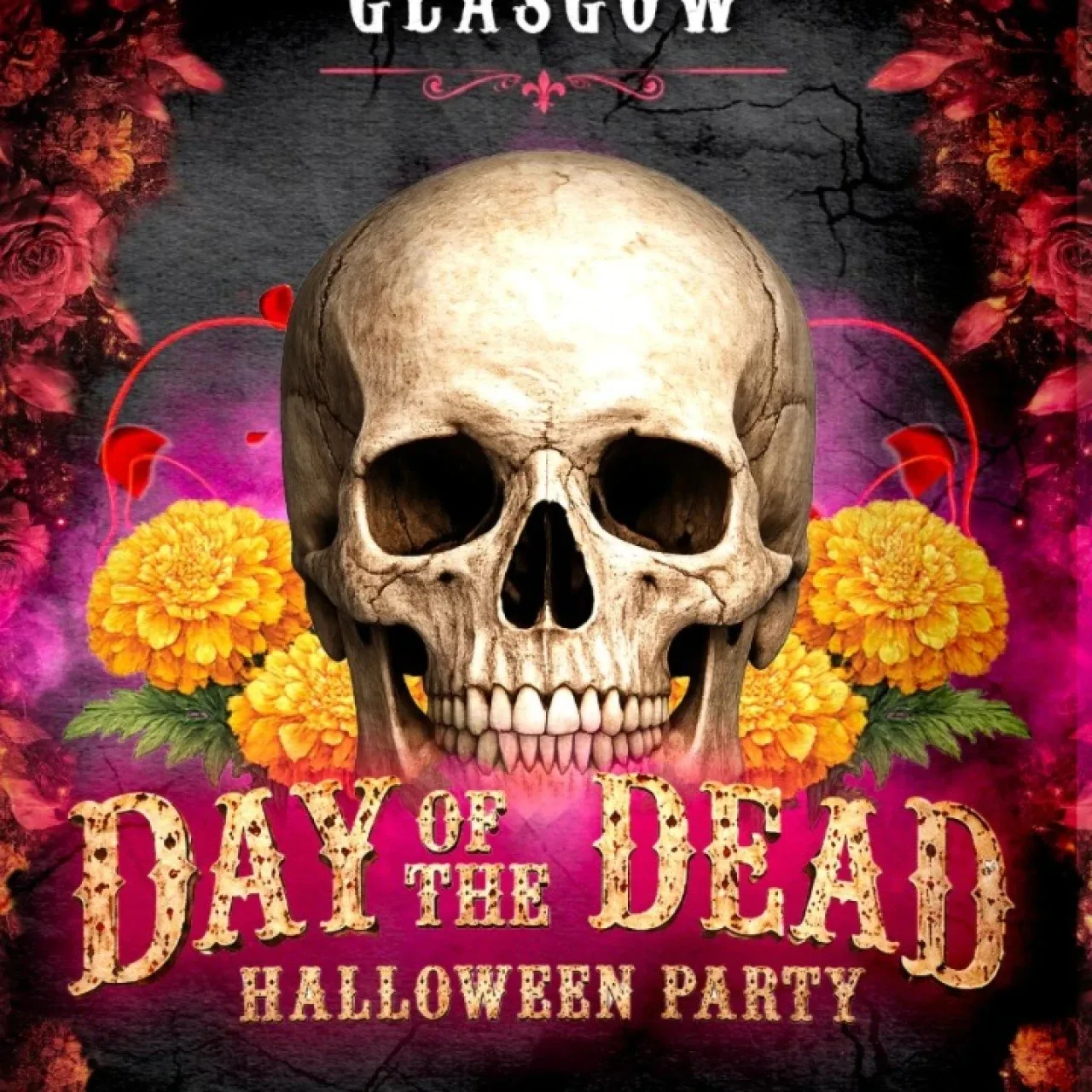 Day of Dead Halloween Party Sat 31st Glasgow at The Corinthian Club
