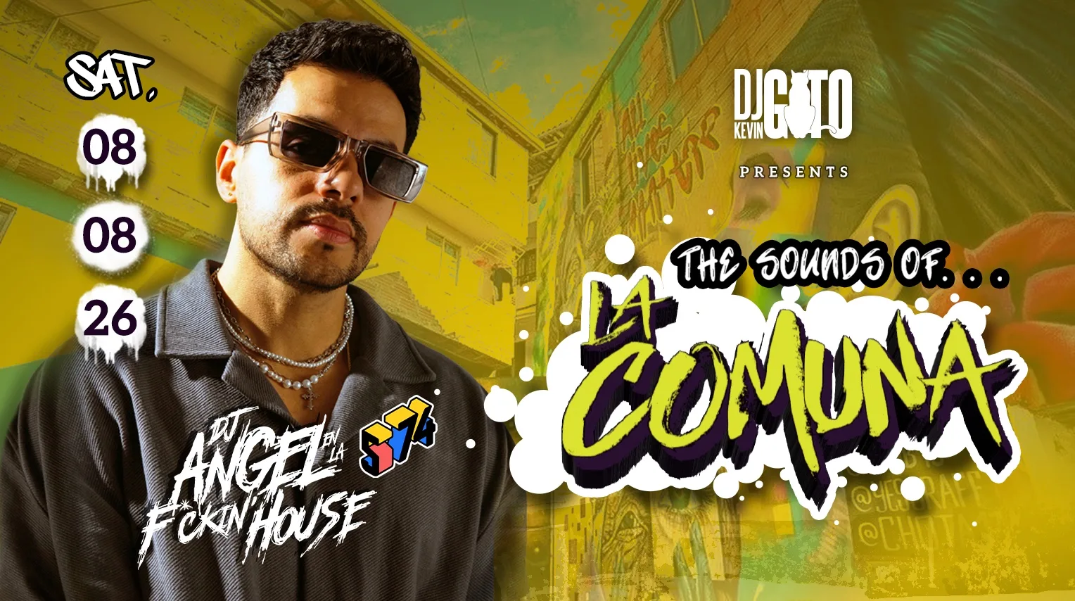 THE SOUNDS OF "LA COMUNA" - REGGAETON, DANCEHALL & AFRO HOUSE PARTY - 08TH AUGUST 2026 at The Archway Tavern